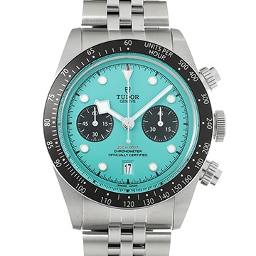 チューダー / チュードル ブラックベイ クロノ 79360N ターコイズ/ブラック メンズ 時計 【中古】【wristwatch】