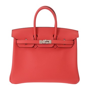 エルメス バーキン 25 ローズテキサス ヴォースイフト レディース バッグ 【未使用】【bag】