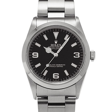 ロレックス エクスプローラー 14270 ブラック メンズ 時計 【中古】【wristwatch】