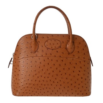 エルメス ボリード 31 2WAY チェスナッツ オーストリッチ レディース バッグ 【中古】【bag】