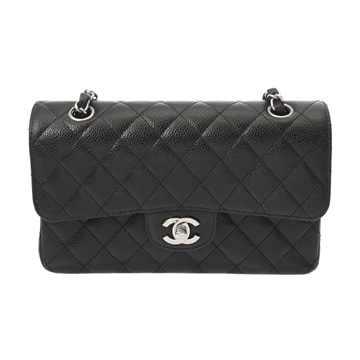 シャネル マトラッセ クラシックスモールハンドバッグ 23 ブラック A01113 ラムスキン レディース バッグ 【中古】【bag】