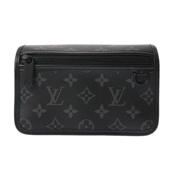 ルイ ヴィトン モノグラムエクリプス モンスリ ウェアラブルウォレット  ブラック/グレー M12599 モノグラムキャンバス メンズ バッグ 【中古】【bag】