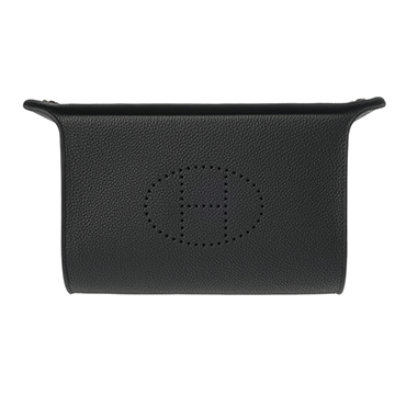 エルメス ヴィドポッシュ ブラック トゴ ユニセックス バッグ 【未使用】【bag】