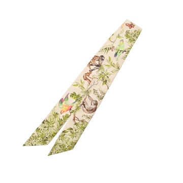 エルメス ツイリー EQUATEUR マルチカラー シルク100％ レディース 【未使用】【other】