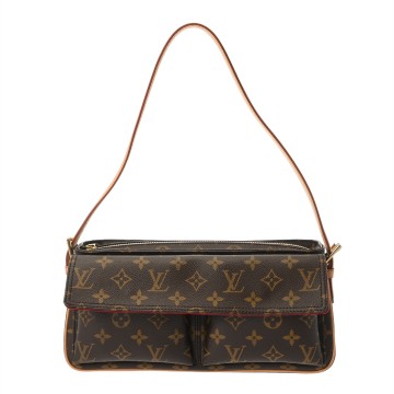 ルイ ヴィトン モノグラム ヴィバシテ MM ブラウン M51164 モノグラムキャンバス ユニセックス バッグ 【中古】【bag】