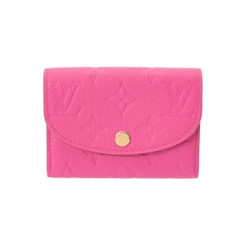 ルイ ヴィトン モノグラムアンプラント LV×TM ポルトモネ ロザリ KAWAII PINK M14086 レディース 財布 【中古】【purse】