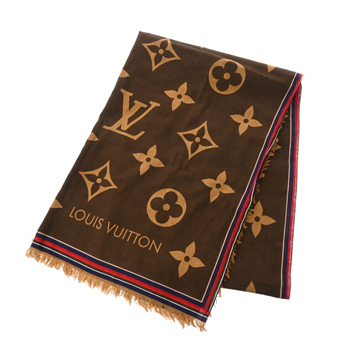 ルイ ヴィトン モノグラム エトール モノグラム ブリス ブラウン M76366 コットン100％ レディース 【中古】【other】