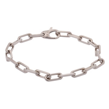 カルティエ サントスドゥ ブレスレット シルバー K18ホワイトゴールド WG レディース ジュエリー 【中古】【jewelry】