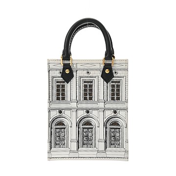 ルイ ヴィトン モノグラム プティット サックプラ 2021年AW ファルナセッティコラボ ホワイト M80991 パテントカーフ/モノグラムキャンバス レディース バッグ 【中古】【bag】