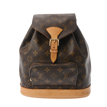 ルイ ヴィトン モノグラム モンスリ MM ブラウン M51136 モノグラムキャンバス レディース バッグ 【中古】【bag】