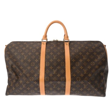 ルイ ヴィトン モノグラム キーポル バンドリエール 55 ブラウン M41414 モノグラムキャンバス メンズ バッグ 【中古】【bag】