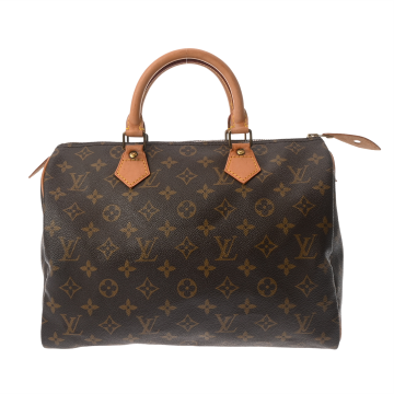ルイ ヴィトン モノグラム スピーディ 30 マロン M41526 モノグラムキャンバス レディース バッグ 【中古】【bag】