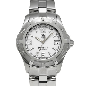 タグ ホイヤー 2000シリーズ エクスクルーシブ WN1111.BA0332 ホワイト メンズ 時計 【中古】【wristwatch】