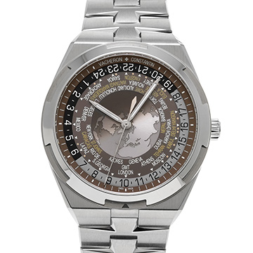 ヴァシュロン コンスタンタン オーバーシーズ ワールドタイム 7700V/110A-B176 ブラウン メンズ 時計 【中古】【wristwatch】
