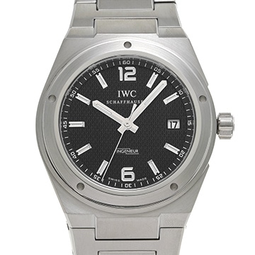 IWC インヂュニア オートマティック IW322701 ブラック メンズ 時計 【中古】【wristwatch】