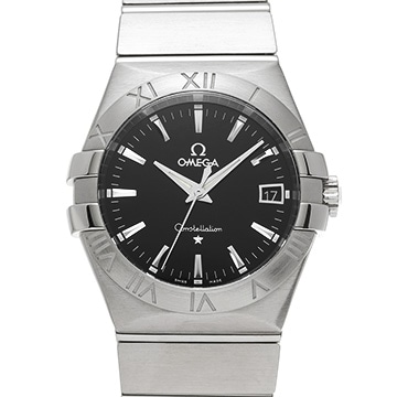 オメガ コンステレーション クォーツ 123.10.35.60.01.001 ブラック メンズ 時計 【中古】【wristwatch】