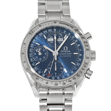 オメガ スピードマスター トリプルカレンダー 3523.80 ブルー メンズ 時計 【中古】【wristwatch】
