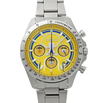 セイコー ドクターイエロー 8T63-04L0 イエロー メンズ 時計 【中古】【wristwatch】