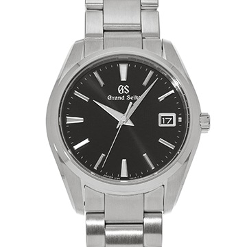 グランドセイコー ヘリテージコレクション クォーツ SBGP011 ブラック メンズ 時計 【中古】【wristwatch】