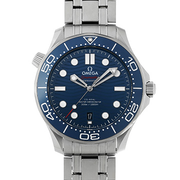 オメガ シーマスター ダイバー300 コーアクシャル マスタークロノメーター 210.30.42.20.03.001 ブルー メンズ 時計 【中古】【wristwatch】