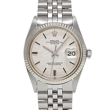 ロレックス デイトジャスト 1601 シルバー メンズ 時計 【中古】【wristwatch】