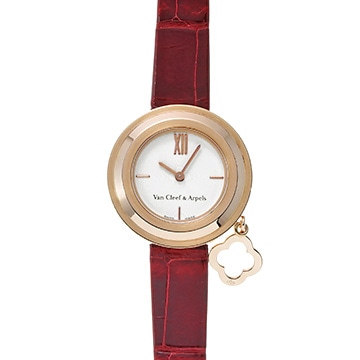 ヴァン クリーフ&アーペル チャーム ミニ ウォッチ VCARO4HS00 シルバー メンズ 時計 【中古】【wristwatch】