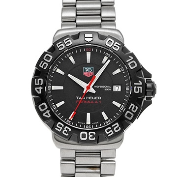 タグ ホイヤー フォーミュラ1 WAH1110.BA0850 ブラック メンズ 時計 【中古】【wristwatch】