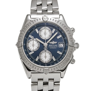 ブライトリング クロノマット A13352 ブルー/シルバー メンズ 時計 【中古】【wristwatch】