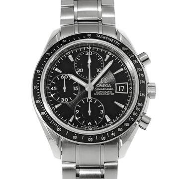 オメガ スピードマスター デイト 3210.50 ブラック メンズ 時計 【中古】【wristwatch】