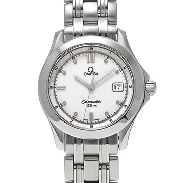 オメガ シーマスター 120 2511.20 ホワイト メンズ 時計 【中古】【wristwatch】