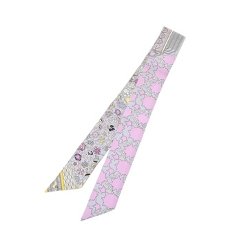 エルメス ツイリー TAPIS PERSANS マルチカラー シルク100％ レディース 【中古】【other】