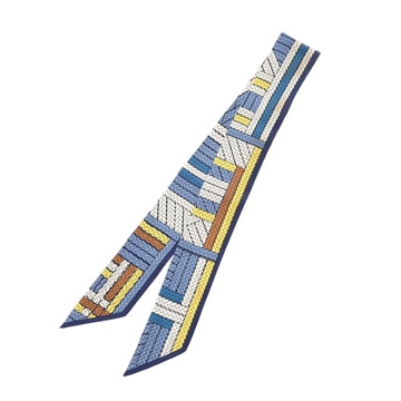 エルメス ツイリー TRESSES H マルチカラー シルク100％ レディース 【中古】【other】