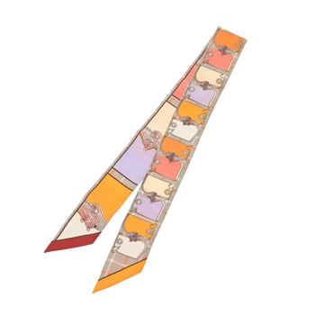 エルメス ツイリー CAMAILS マルチカラー シルク100％ レディース 【中古】【other】