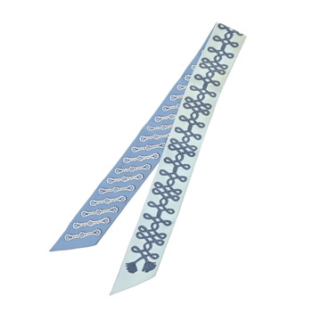 エルメス ツイリー GALONS ET BRANDEBOUGS マルチカラー シルク100％ レディース 【中古】【other】