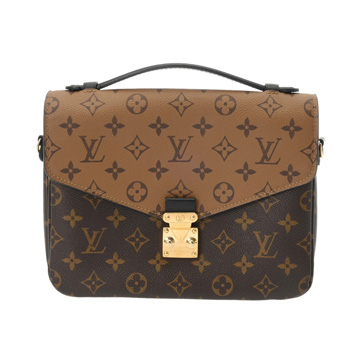 ルイ ヴィトン モノグラムリバース ポシェットメティス ブラウン M44876 モノグラムキャンバス レディース バッグ 【中古】【bag】