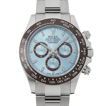 ロレックス コスモグラフ デイトナ 116506 アイスブルー/チェスナットブラウン メンズ 時計 【中古】【wristwatch】