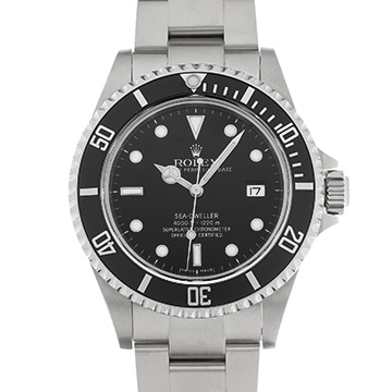 ロレックス シードゥエラー 16600 ブラック メンズ 時計 【中古】【wristwatch】