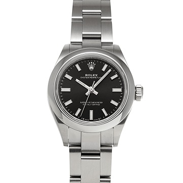ロレックス オイスターパーペチュアル 28 276200 ブライトブラック レディース 時計 【中古】【wristwatch】