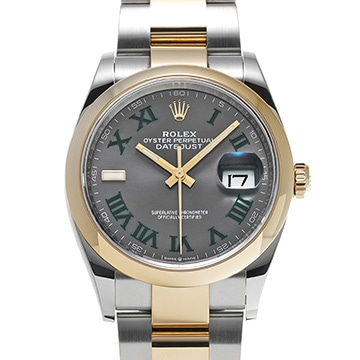 ロレックス デイトジャスト 36 126203 スレート メンズ 時計 【中古】【wristwatch】
