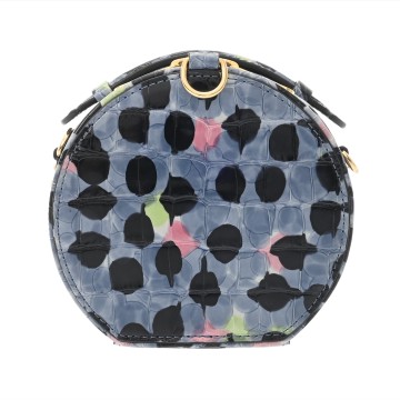 ルイ ヴィトン ミニボワットシャポー ライトブルー クロコダイル レディース バッグ 【中古】【bag】