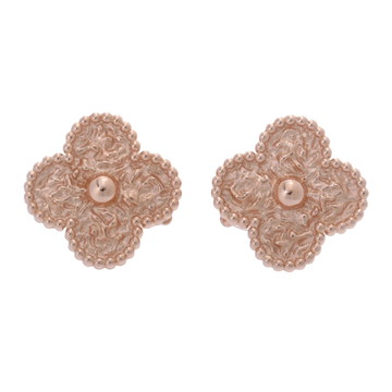 ヴァン クリーフ&アーペル ヴィンテージアルハンブラ イヤリング ゴールド VCARN9T400 K18ピンクゴールド PG レディース ジュエリー 【中古】【jewelry】