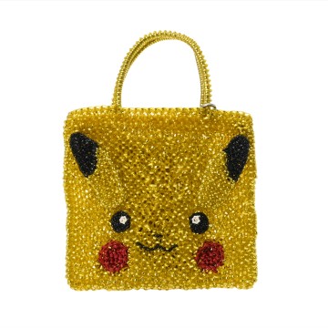 アンテプリマ ピカチュウ ワイヤーバッグ ANTEPRIMA×POKEMON マスタードイエロー PVC/レザー レディース バッグ 【未使用】【bag】