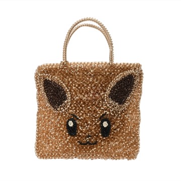 アンテプリマ イーブイ ワイヤーバッグ ANTEPRIMA×POKEMON シャンパンゴールド PVC/レザー レディース バッグ 【未使用】【bag】