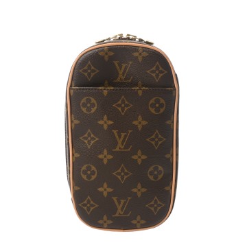 ルイ ヴィトン モノグラム ポシェットガンジュ ブラウン M51870 モノグラムキャンバス メンズ バッグ 【中古】【bag】
