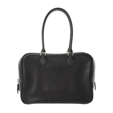 エルメス プリュム 28  ブラック バレニア レディース バッグ 【中古】【bag】