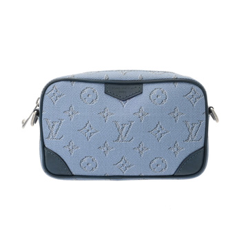 ルイ ヴィトン モノグラムヘリテージ トロカデロ ウェアラブル ウォレット ブルー M14684 モノグラムヘリテージ メンズ バッグ 【中古】【bag】