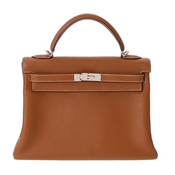 エルメス ケリー 32 内縫い 2WAY ゴールド トリヨンクレマンス レディース バッグ 【中古】【bag】