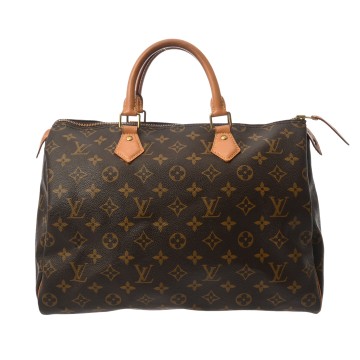ルイ ヴィトン モノグラム スピーディ 35 ブラウン M41524 モノグラムキャンバス レディース バッグ 【中古】【bag】