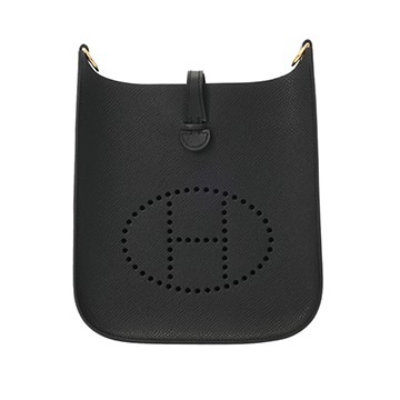 エルメス エヴリン TPM セリエ ブラック ヴォーエプソン レディース バッグ 【未使用】【bag】