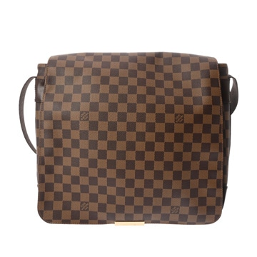 ルイ ヴィトン ダミエ バスティーユ ブラウン N45258 ダミエキャンバス メンズ バッグ 【中古】【bag】